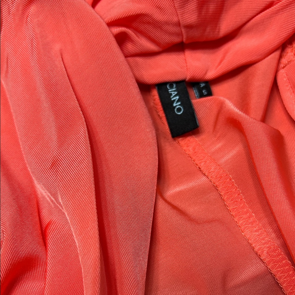 Marciano Coral Draped Sleeveless Bodysuit Top - Picture 7 of 8